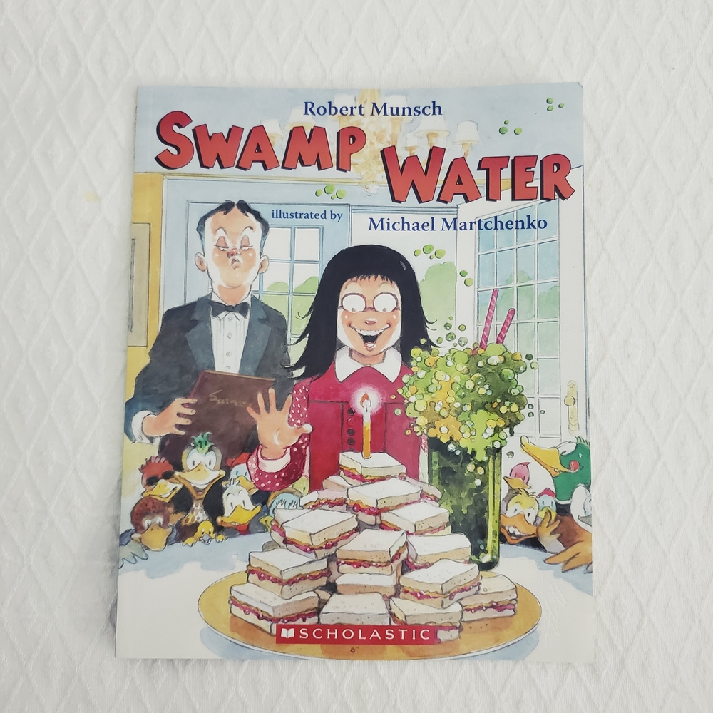Scholastic 'Swamp Water' Book by Robert Munsch